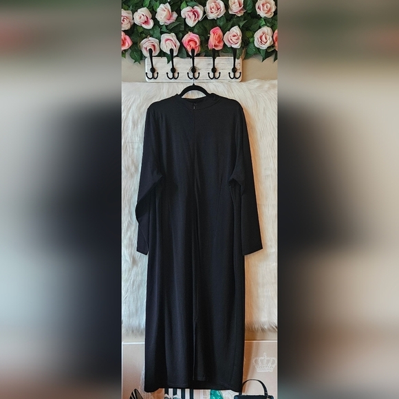 Addition Elle Night Elegance Cutout Front Long Sleeve Dress (NWOT) - Picture 4 of 11